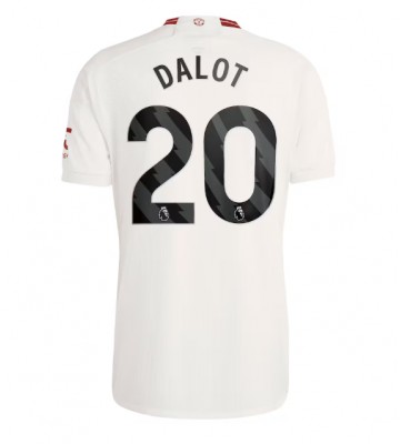 Manchester United Diogo Dalot #20 Replika Tredjetrøje 2023-24 Kortærmet